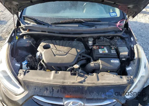 2016 Hyundai Accent Sport из США, поврежденный, VIN KMHCU5AE3GU236861